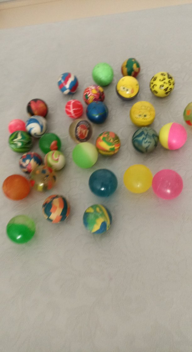 Renkli Karışık Zıplayan Toplar 30 adet - Görsel 3