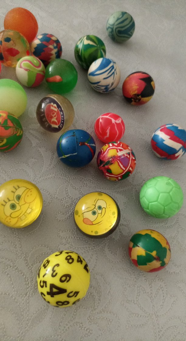 Renkli Karışık Zıplayan Toplar 30 adet - Görsel 2