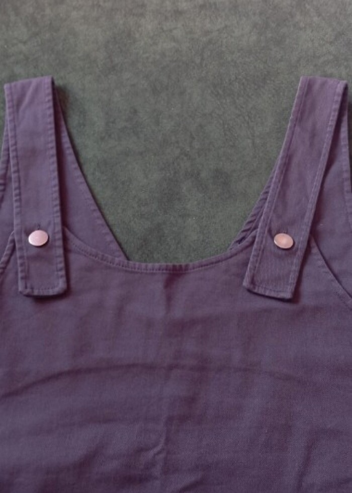 Bayan cepli kot salopet - Görsel 2