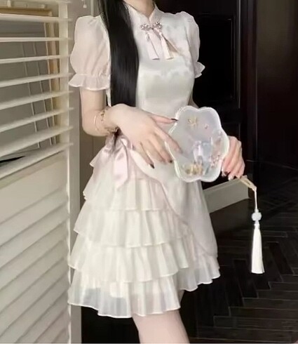 Sheinside Vintage Coquette mezuniyet balo elbisesi