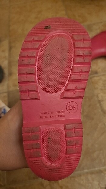 26 Beden pembe Renk Pembe kiz igor yağmur çizmesi