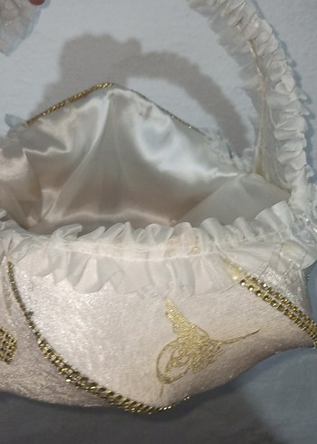 sünnet mevlidi için kına yakmaya ve hediyelik dağıtma Sepetleri - Görsel 3