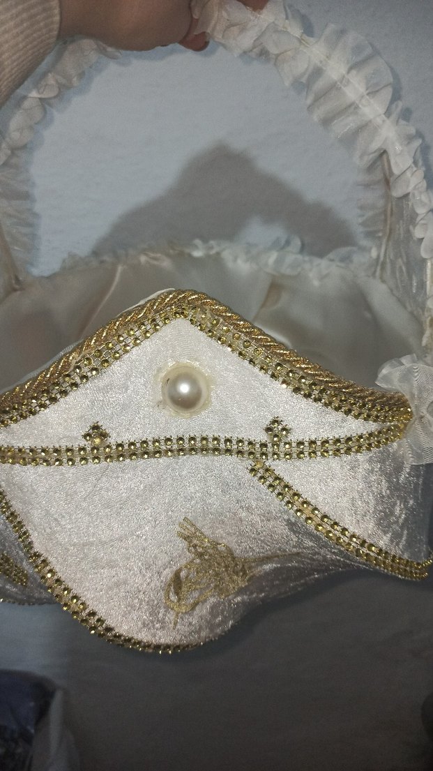 sünnet mevlidi için kına yakmaya ve hediyelik dağıtma Sepetleri - Görsel 2