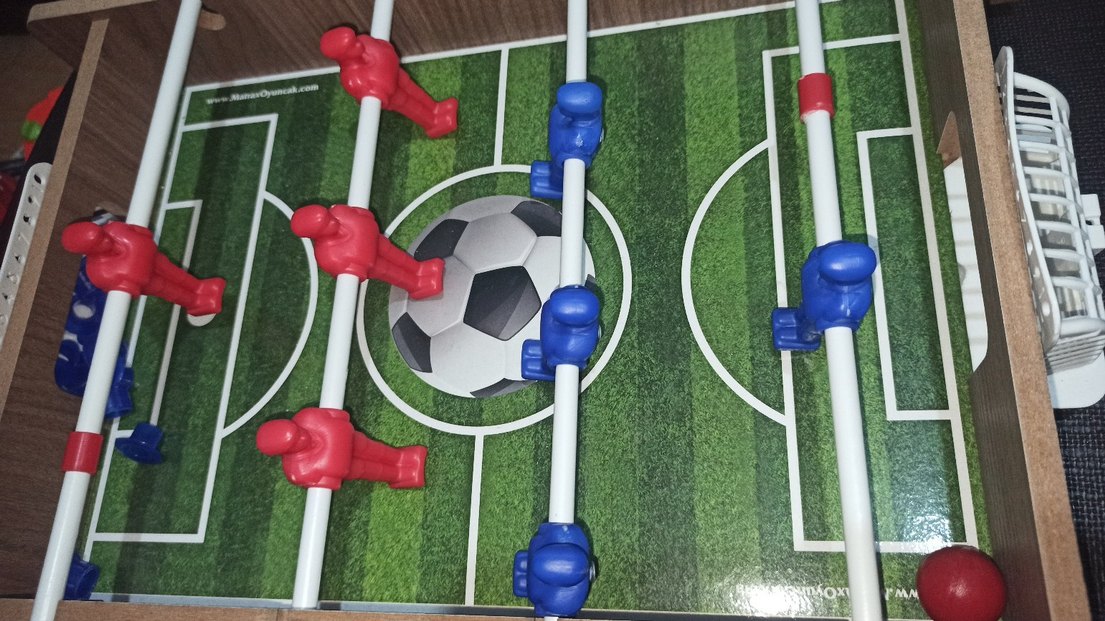 Renkli Masaüstü Langırt Oyunu Seti - Görsel 2