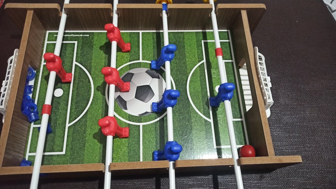 Renkli Masaüstü Langırt Oyunu Seti - Görsel 3