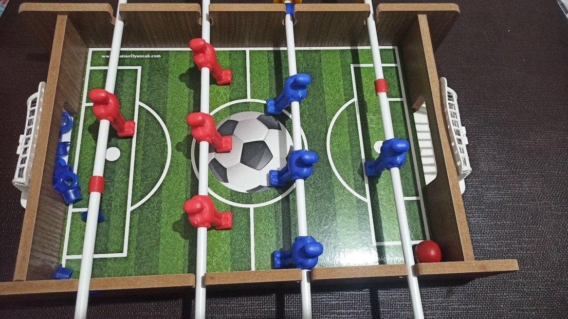 Renkli Masaüstü Langırt Oyunu Seti - Görsel 4