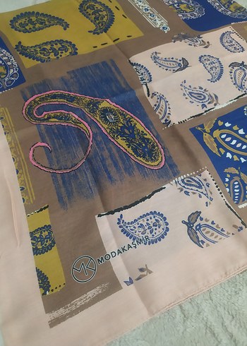 Dantel Detaylı Bohem Çok Renkli Kadın Şal - Görsel 4