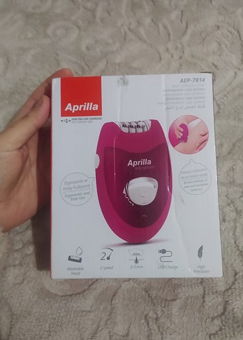 Aprilla Pembe Renkli Epilatör - Görsel 7