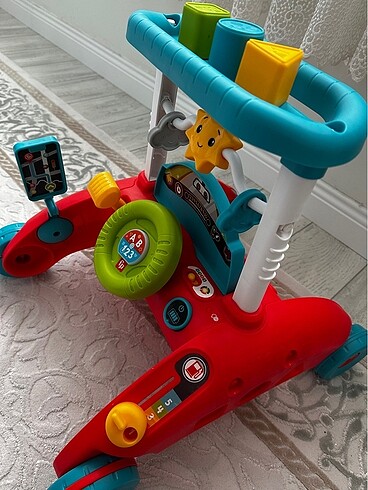 Beden kırmızı Renk Sıfır fisher price yürüme arkadaşı kutulu