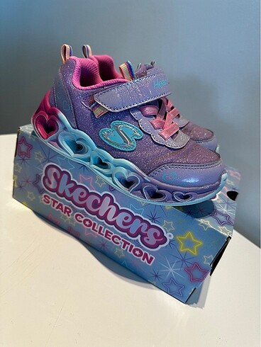 Skechers ışıklı kız çocuk ayakkabı