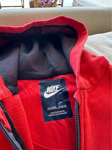 18-24 Ay Beden NIKE Kapüşonlu Sweat