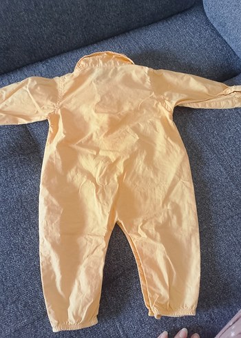 Sarı Uzun Kollu Bebek Tulum - Görsel 5