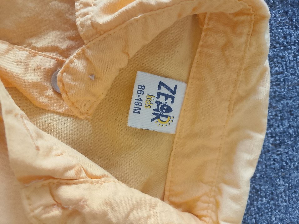 Sarı Uzun Kollu Bebek Tulum - Görsel 4