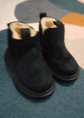 Siyah, Kürklü bebek botu - Görsel 5