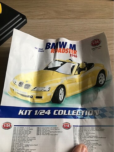 Beden sarı Renk BMW demonte araba