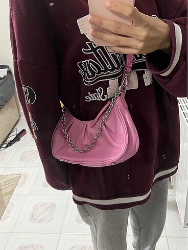Mango Mango pembe çanta
