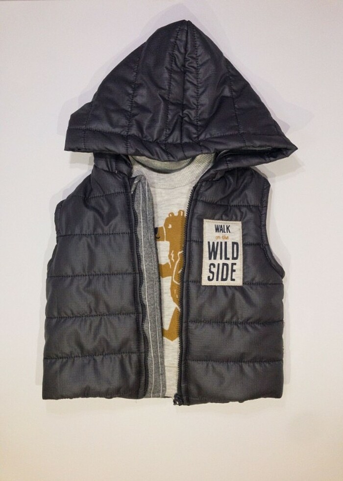 Yelekli eşofman takımı  - Görsel 4