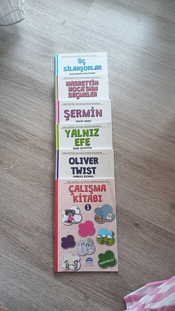 MEB tavsiyeli 100 temel eserden seçmeler 5'li kitap seti + 1 çal