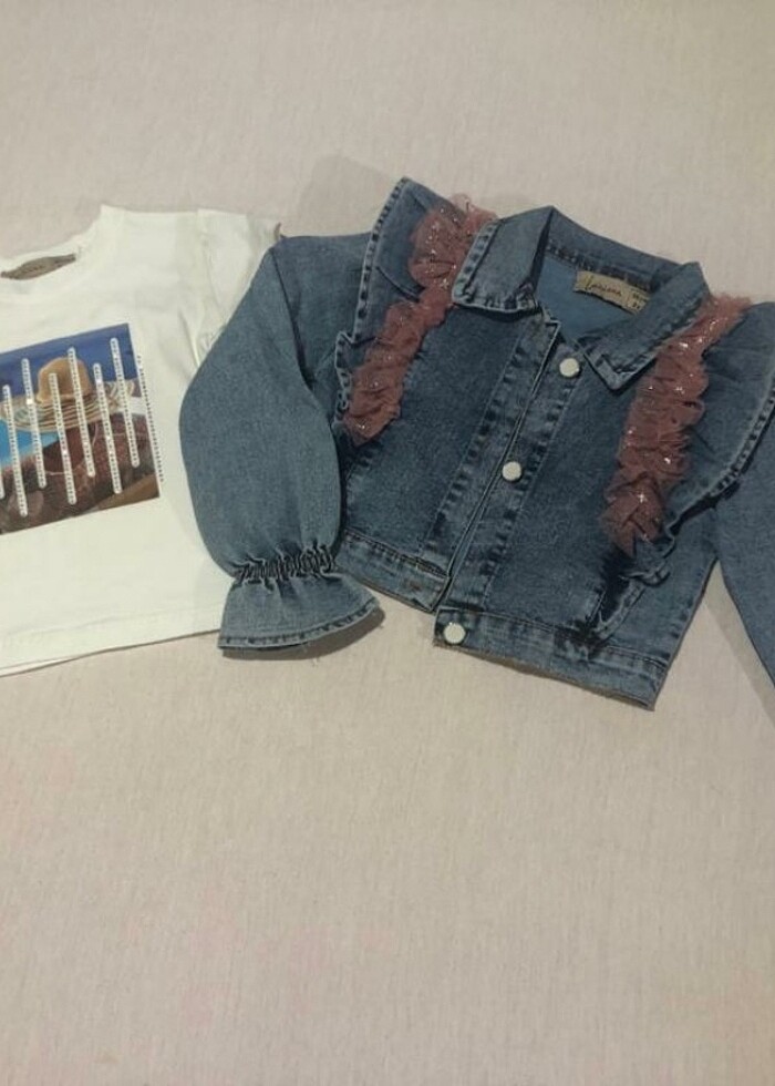 Kız çocuk 3 lü takım  - Görsel 4