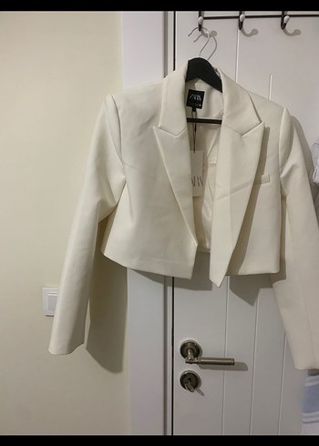 Zara crop blazer - Görsel 3