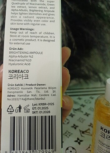 Beden Yuz serum
