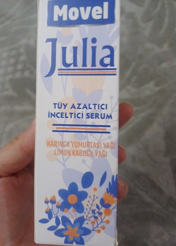 Movel Julia Tüy Azaltıcı İncelten Serum