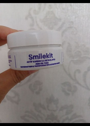 Smilekit Mor Diş Tozu Beyazlatıcı