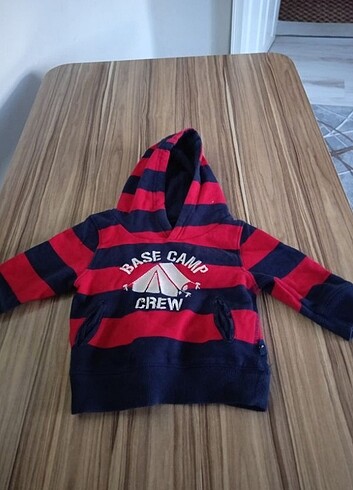 Erkek bebek kışlık sweatshirt 