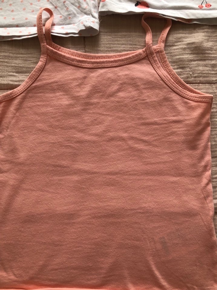 Kız Çocuk Askılı Atlet Üçlü Set - Görsel 4