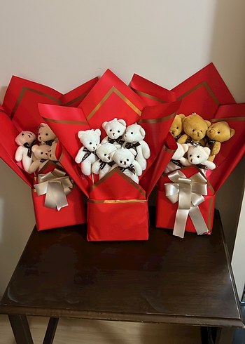 Renkli Ayıcık Buketi Hediye - Görsel 3