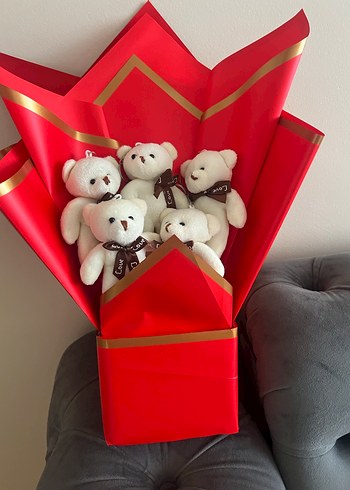 Renkli Ayıcık Buketi Hediye - Görsel 2