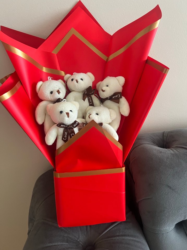 Renkli Ayıcık Buketi Hediye - Görsel 2