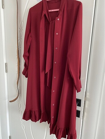 40 Beden bordo Renk Tunik