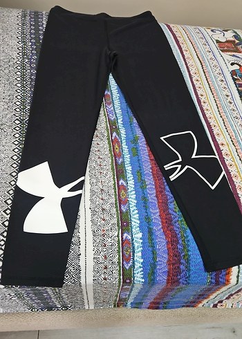 Under Armour siyah pamuklu tayt