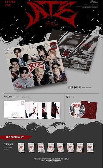 Stray Kids 9th mini albüm Letter vers.