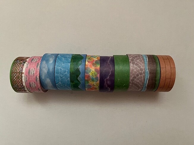 Masking tape/ kağıt bant desenli