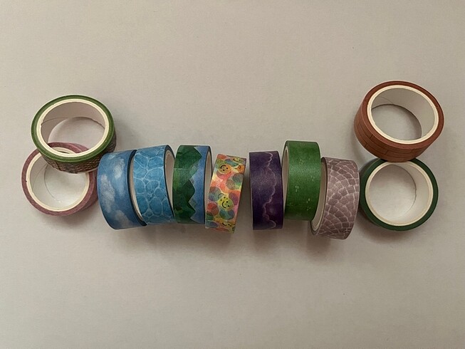  Masking tape/ kağıt bant desenli