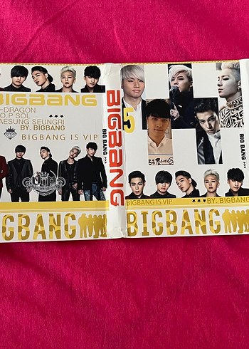 BIGBANG ve G-DRAGON Temalı notepad