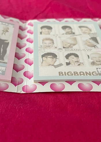 Beden BIGBANG ve G-DRAGON Temalı notepad