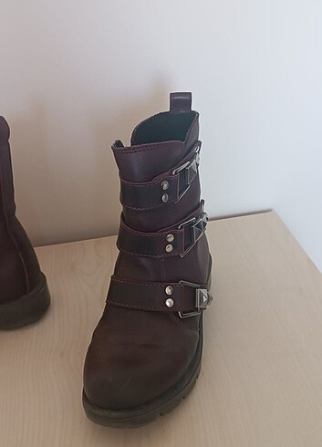 34 Beden bordo Renk Kız çocuk vişne çürüğü bot
