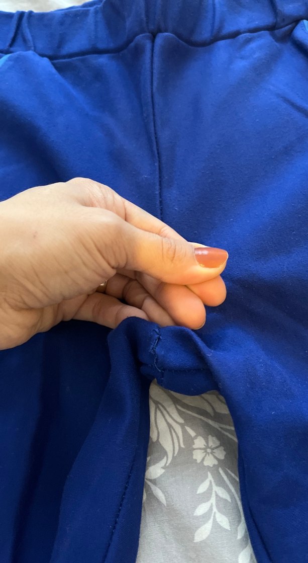 Mavi Elastik Belli Hamile Kot Pantolon - Görsel 4