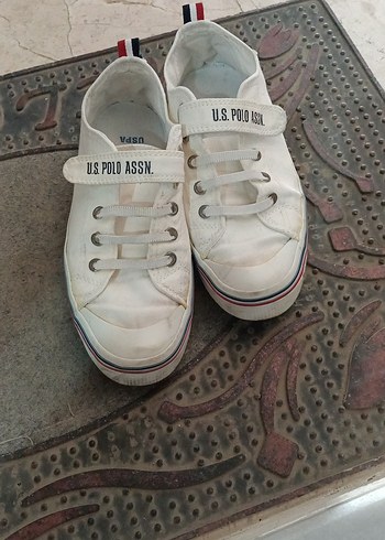 U.S. Polo Assn Beyaz Kadın Sneaker