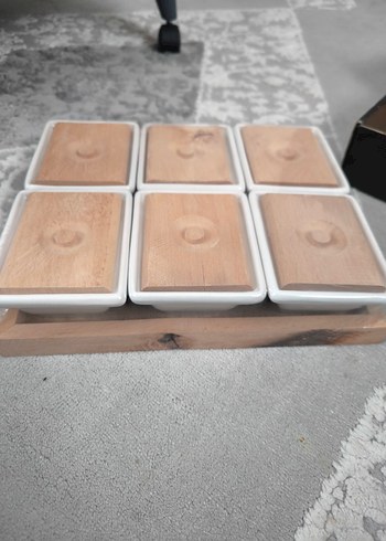 #ahşap kapaklı #kahvaltılık #stantlı - Görsel 4