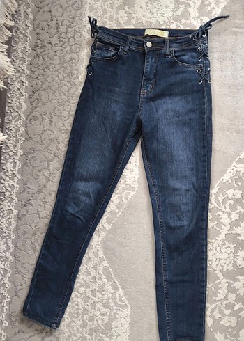 #bağcıklı #kot pantolon - Görsel 2