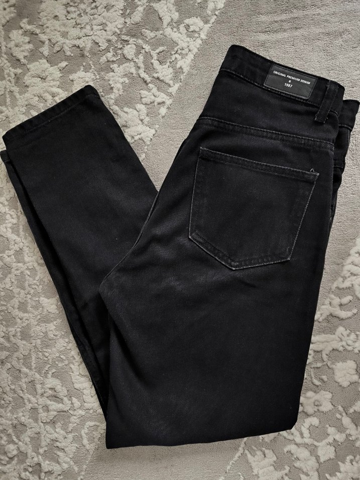 #Siyah Kadın #Kot Pantolon - Görsel 2