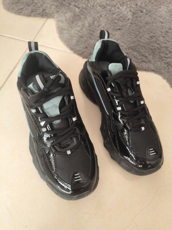 Siyah  Spor Ayakkabı - Görsel 2