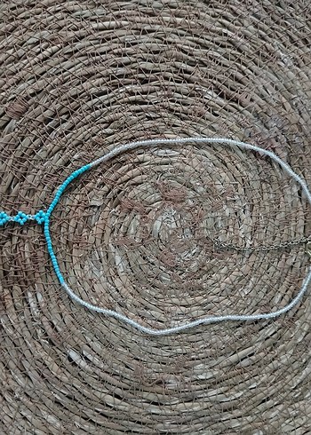 Boncuklu Çok Renkli Bohem Kadın El Zinciri - Görsel 2