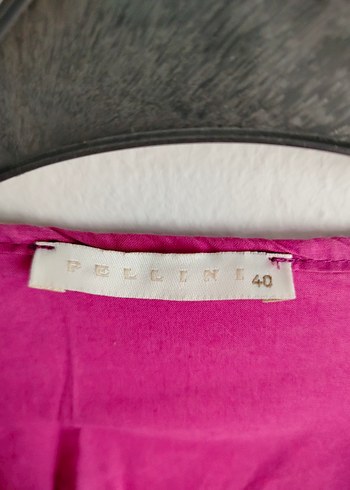 Uzun Kollu Pembe Bohem Kadın ıncılı kaftan - Görsel 2