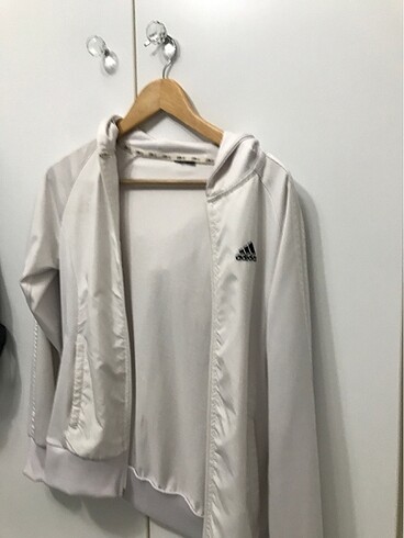 Adidas beyaz hırka