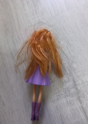 Pastel Mor Elbiseli Bebek - Görsel 2